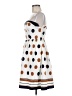 The Limited Polka Dots White Cocktail Dress Size 8 - photo 5