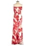 Tyche 100% Polyester Tropical Red Jumpsuit Size S - photo 2