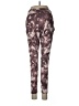 Apana Print Purple Active Pants Size M - photo 2