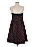 The Limited 100% Polyester Argyle Plaid Black Cocktail Dress Size 6 - photo 2
