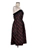 The Limited 100% Polyester Argyle Plaid Black Cocktail Dress Size 6 - photo 4