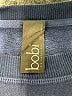 Bobi Blue Pullover Sweater Size S - photo 7