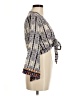 Z&L Gray 3/4 Sleeve Blouse Size M - photo 4