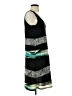 DressBarn Graphic Black Casual Dress Size 4 - photo 4