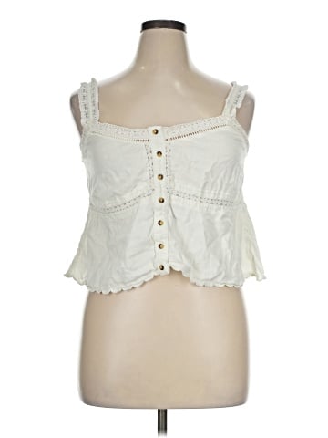 Aqua Sleeveless Blouse (view 1)