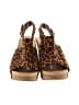 Volatile Animal Print Brown Wedges Size 7 (estimated) - photo 2
