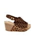 Volatile Animal Print Brown Wedges Size 7 (estimated) - photo 1