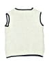IZOD 100% Cotton Ivory Sweater Vest Size 12-18 mo - photo 2