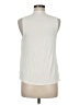 Splendid Ivory Sleeveless T-Shirt Size M - photo 2