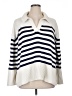 Gap Stripes White Pullover Sweater Size XL - photo 1