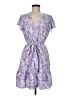 Shein 100% Polyester Paisley Purple Casual Dress Size 6 - photo 1