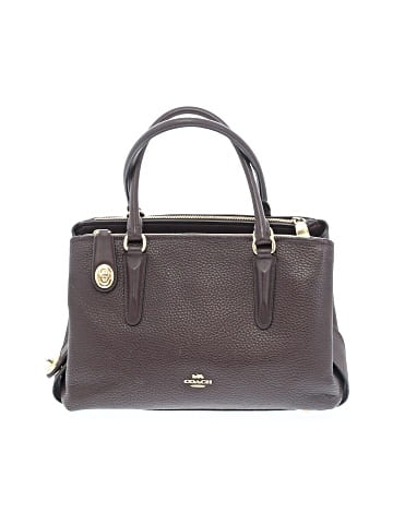 Coach Factory Leather Satchel (view 1)