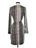 Slate & Willow 100% Polyurethane Animal Print Gray Cocktail Dress Size 0 - photo 2
