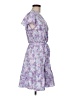 Shein 100% Polyester Paisley Purple Casual Dress Size 6 - photo 4