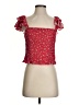 Unbranded 100% Polyester Red Sleeveless Blouse Size XS (estimated) - photo 1