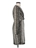 Slate & Willow 100% Polyurethane Animal Print Gray Cocktail Dress Size 0 - photo 4