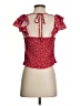 Unbranded 100% Polyester Red Sleeveless Blouse Size XS (estimated) - photo 2