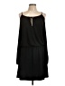 MICHAEL Michael Kors Solid Black Casual Dress Size L - photo 1