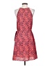 Collective Concepts 100% Polyester Print Red Orange Cocktail Dress Size S - photo 2