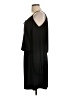 MICHAEL Michael Kors Solid Black Casual Dress Size L - photo 5