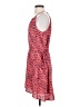Collective Concepts 100% Polyester Print Red Orange Cocktail Dress Size S - photo 5