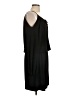 MICHAEL Michael Kors Solid Black Casual Dress Size L - photo 4