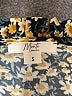 MONTE 100% Rayon Yellow Long Sleeve Top Size S - photo 7