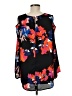 Peck & Peck 100% Polyester Black 3/4 Sleeve Blouse Size M - photo 2