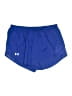 Under Armour 100% Polyester Blue Athletic Shorts Size L - photo 1