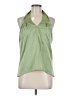 Superdown 100% Polyester Green Sleeveless Blouse Size M - photo 1