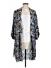 Apt. 9 100% Polyester Blue Kimono Size L - photo 1