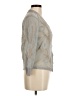 Nic + Zoe 100% Nylon Gray Kimono Size M - photo 4