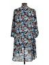 Apt. 9 100% Polyester Blue Kimono Size L - photo 2