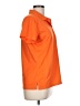 Harriton Orange Short Sleeve Blouse Size L - photo 4