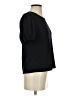 LA THREADS Solid Black Short Sleeve Top Size S (estimated) - photo 4