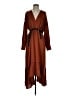 BCBGMAXAZRIA 100% Polyester Brown Casual Dress Size XS - photo 1