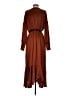 BCBGMAXAZRIA 100% Polyester Brown Casual Dress Size XS - photo 2