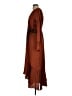 BCBGMAXAZRIA 100% Polyester Brown Casual Dress Size XS - photo 5