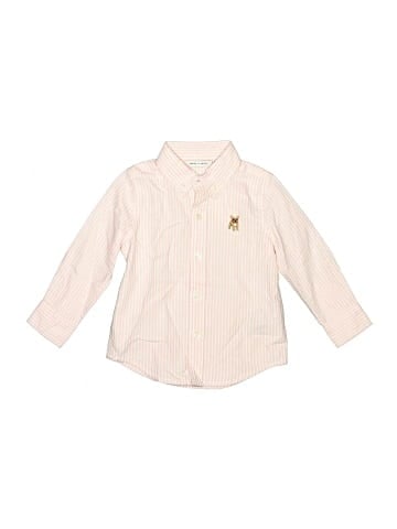 Janie and Jack Long Sleeve Button-Down Shirt (view 1)