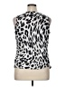Laura Ashley Silver Sleeveless Top Size 1X - photo 2