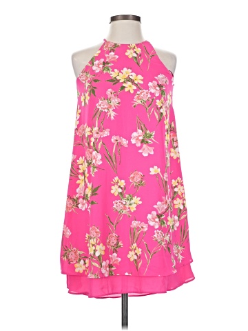 Pink Rose Cocktail Dress (view 1)