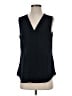 Banana Republic 100% Polyester Black Sleeveless Blouse Size S - photo 1