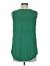 Unbranded 100% Polyester Green Sleeveless Blouse Size M - photo 2