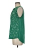 Unbranded 100% Polyester Green Sleeveless Blouse Size M - photo 5