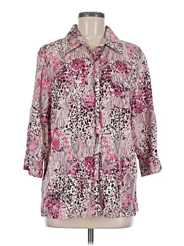 Karen Scott 3/4 Sleeve Blouse (view 1)