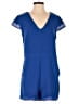 19 Cooper 100% Polyester Color Block Blue Romper Size M - photo 1