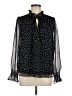 Ann Taylor LOFT 100% Polyester Black Long Sleeve Turtleneck Size M - photo 1
