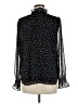 Ann Taylor LOFT 100% Polyester Black Long Sleeve Turtleneck Size M - photo 2