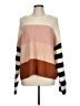 Truly Madly Deeply Color Block Ivory Pullover Sweater Size L - photo 1