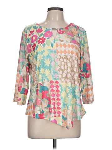 Allison Daley 3/4 Sleeve Blouse (view 1)